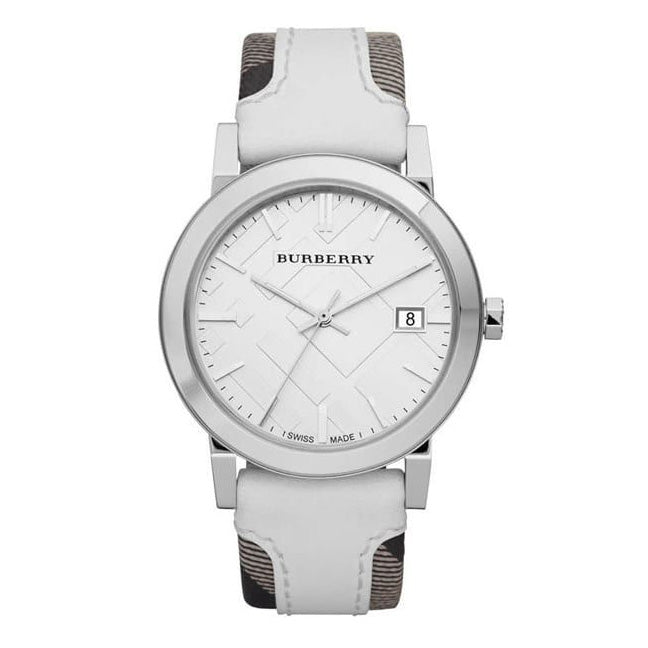 Burberry The City Check White 38mm Uhr