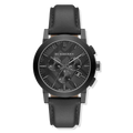 Burberry Men's The City Black Chronograph 42mm Watch