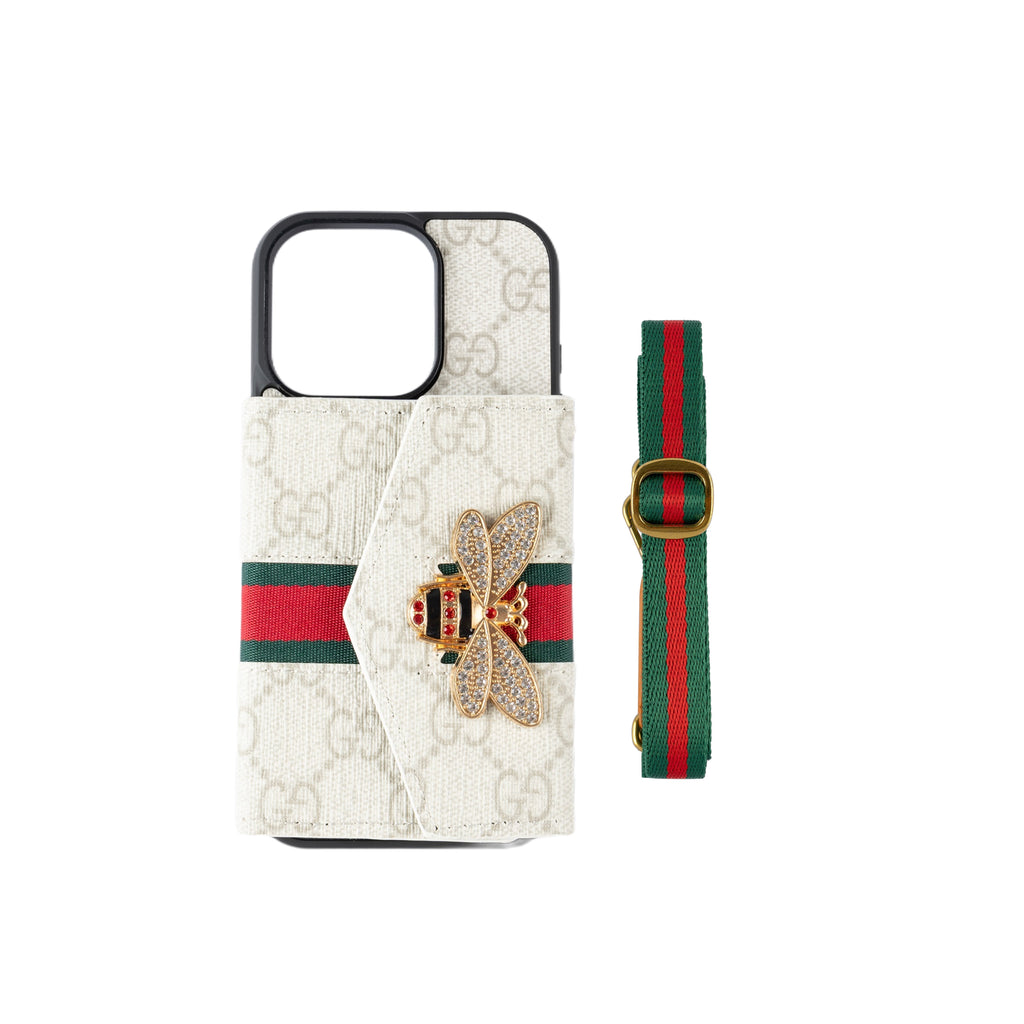 Prémiové pokročilé crossbody pouzdro na iPhone s držákem na karty a ramenním popruhem