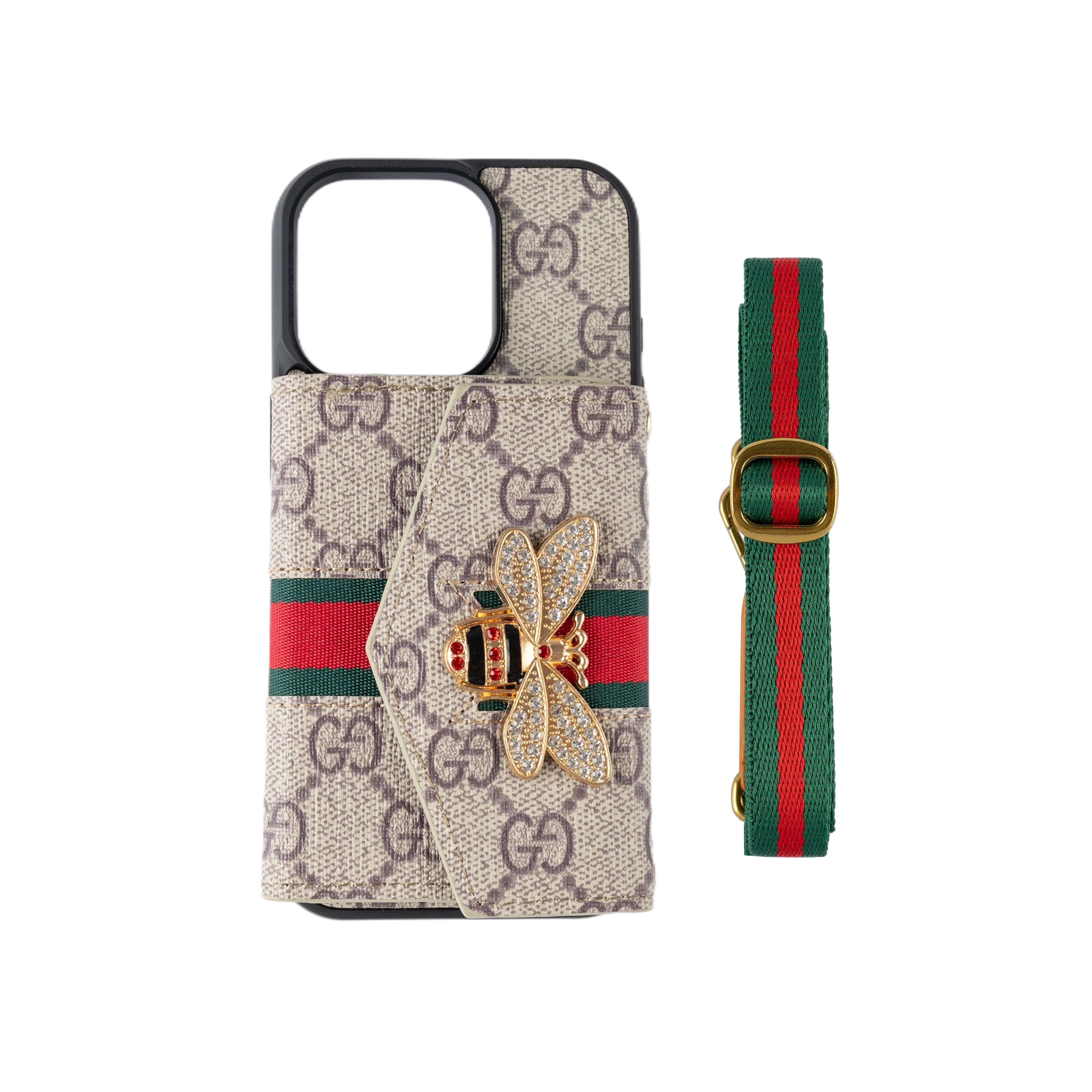 Prémiové pokročilé crossbody pouzdro na iPhone s držákem na karty a ramenním popruhem