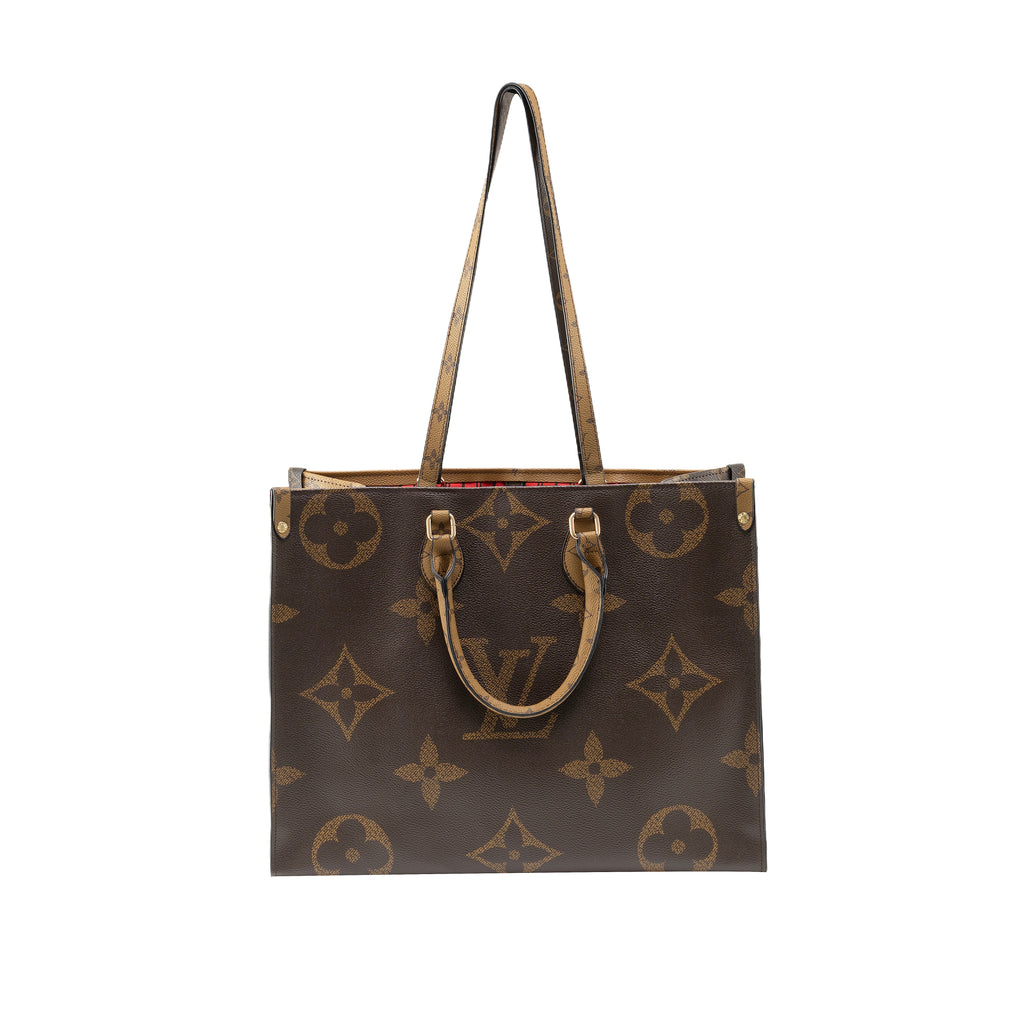 Sac fourre-tout en cuir monogrammé de luxe