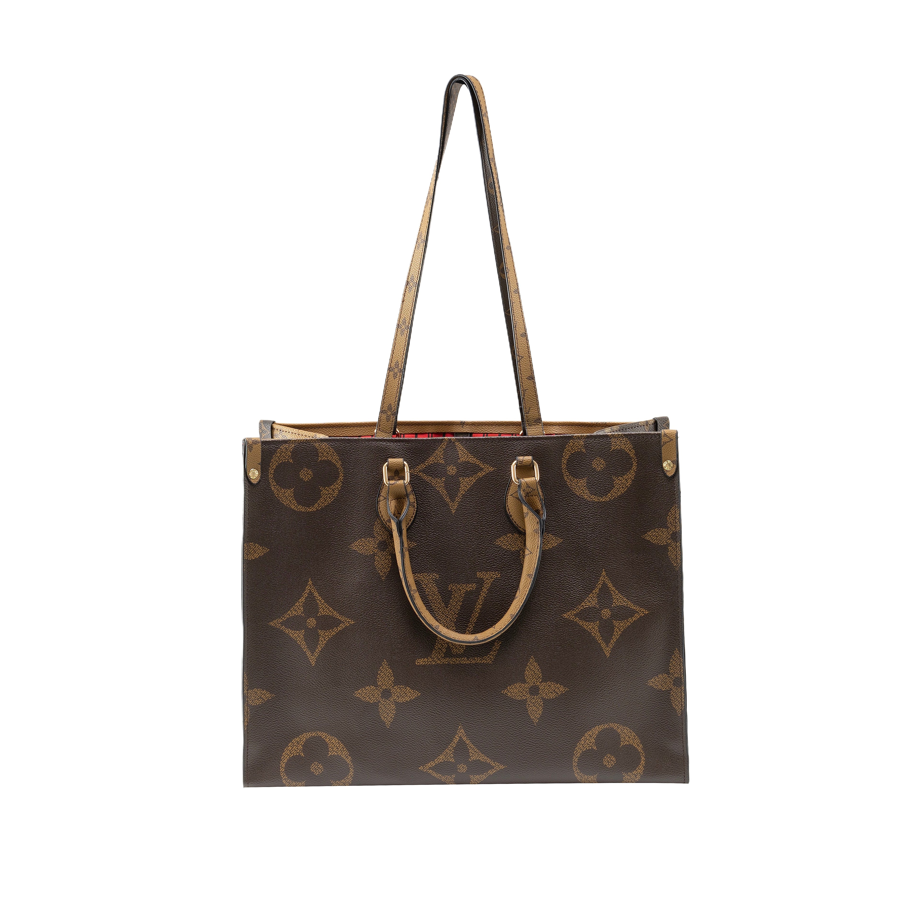 Sac fourre-tout en cuir monogrammé de luxe