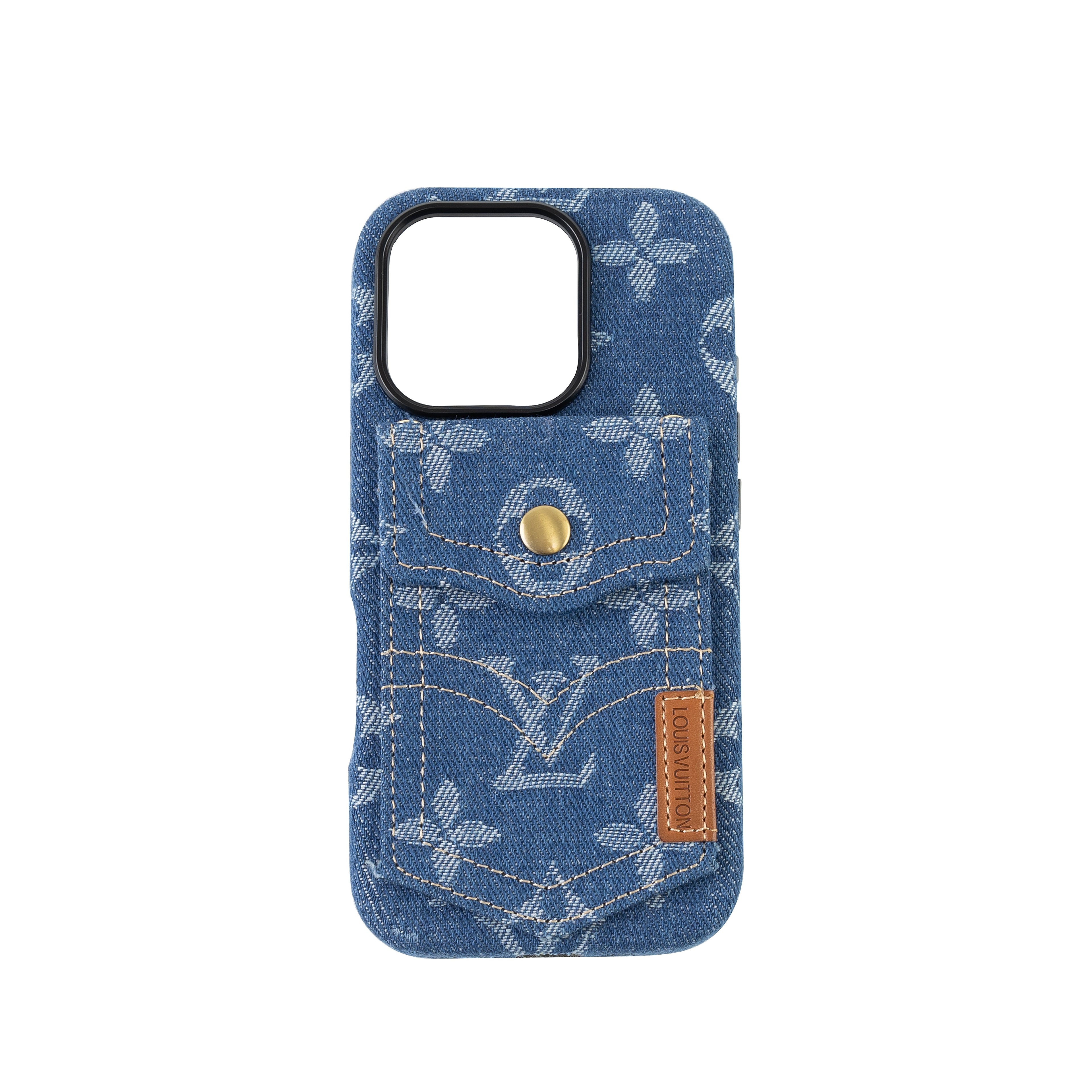 Nouvel Étui Téléphone Luxe Classique Porte-Cartes 06