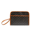 Luxus-Muster-Armband-Clutch – Designer-Handtasche mit Reißverschluss und abnehmbarem Riemen