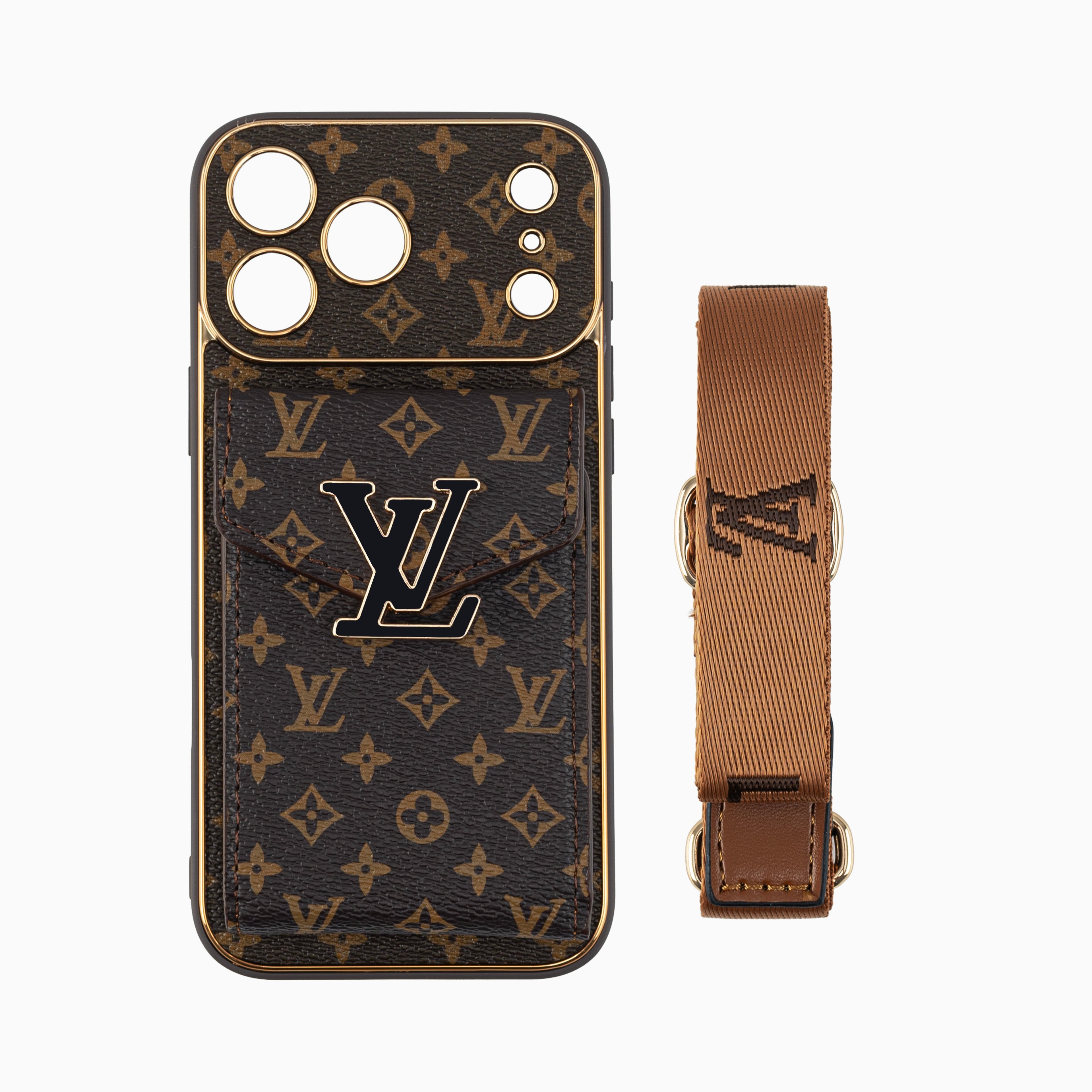 New Classic Luxury Card Holder Phone Case  011