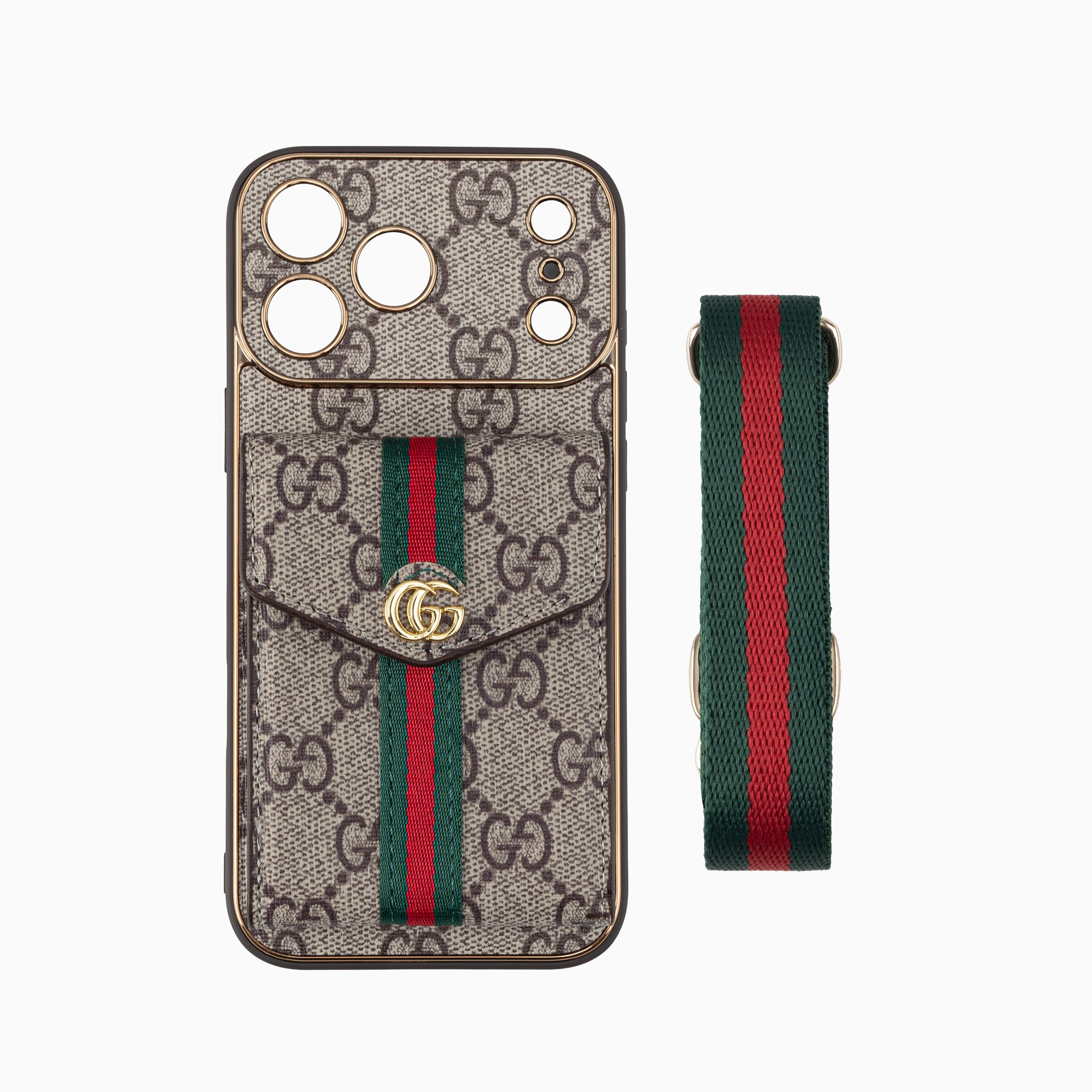 New Classic Luxury Card Holder Phone Case  011