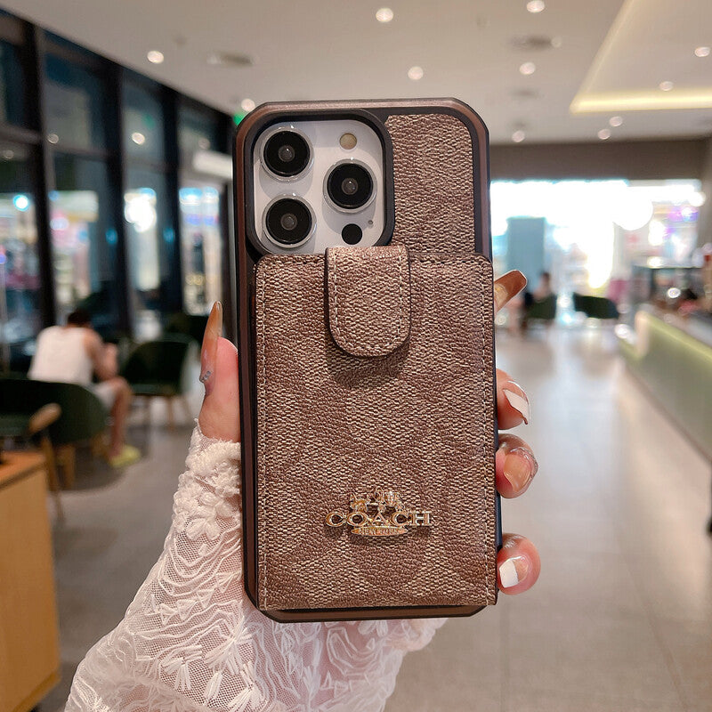 Coque Classique iPhone avec Porte-Cartes -LBK241416