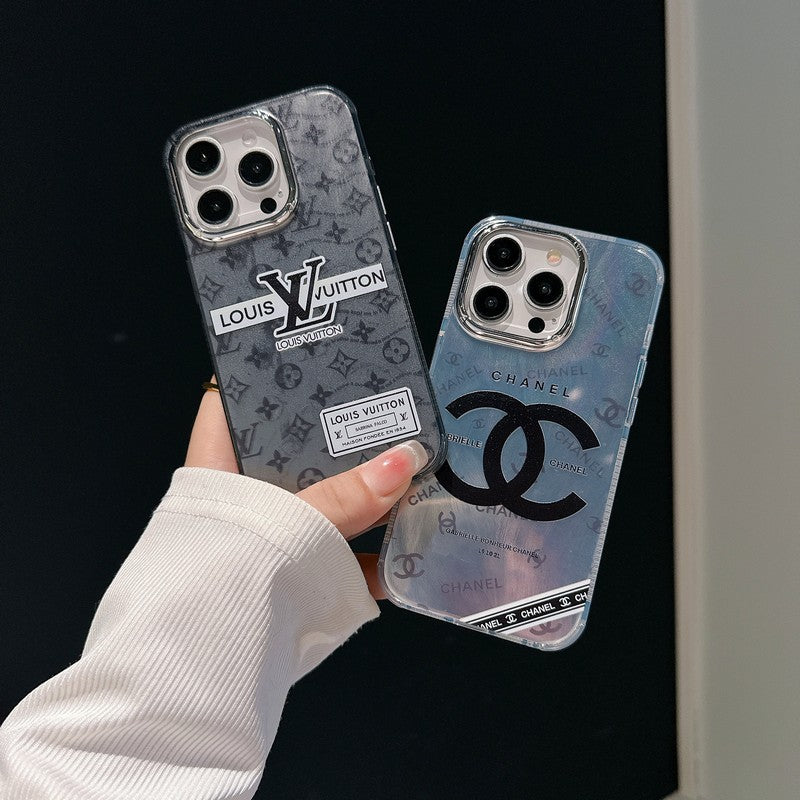 Étui de luxe noir pour iPhone