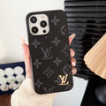 Coque de luxe noire et blanche pour iPhone