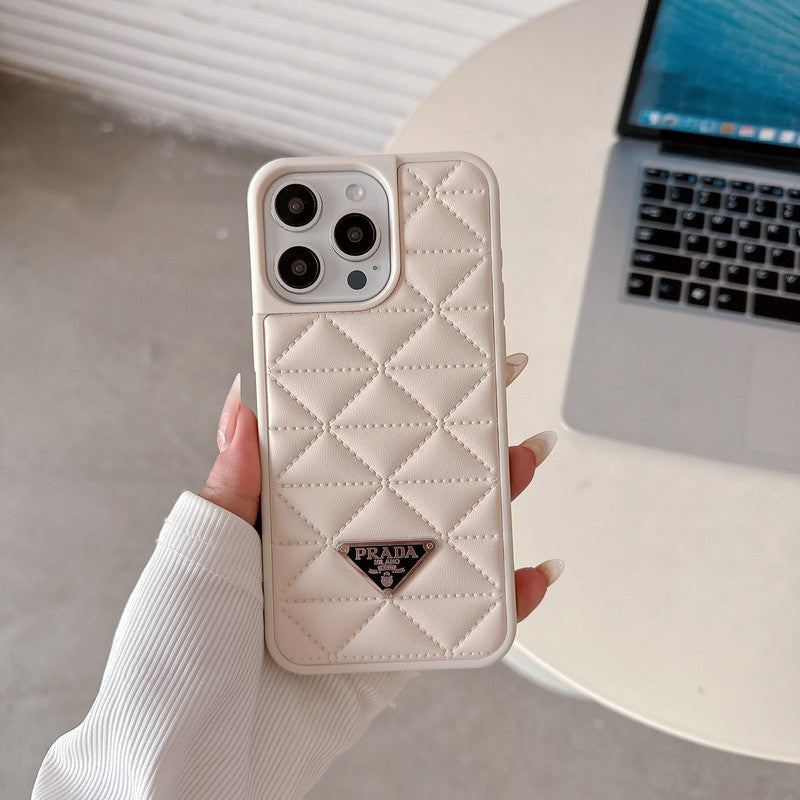 Coque iPhone en cuir de luxe