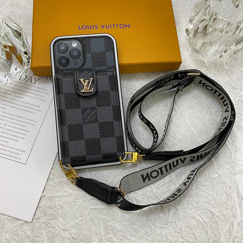 Étui iPhone à chaîne avec sac de luxe
