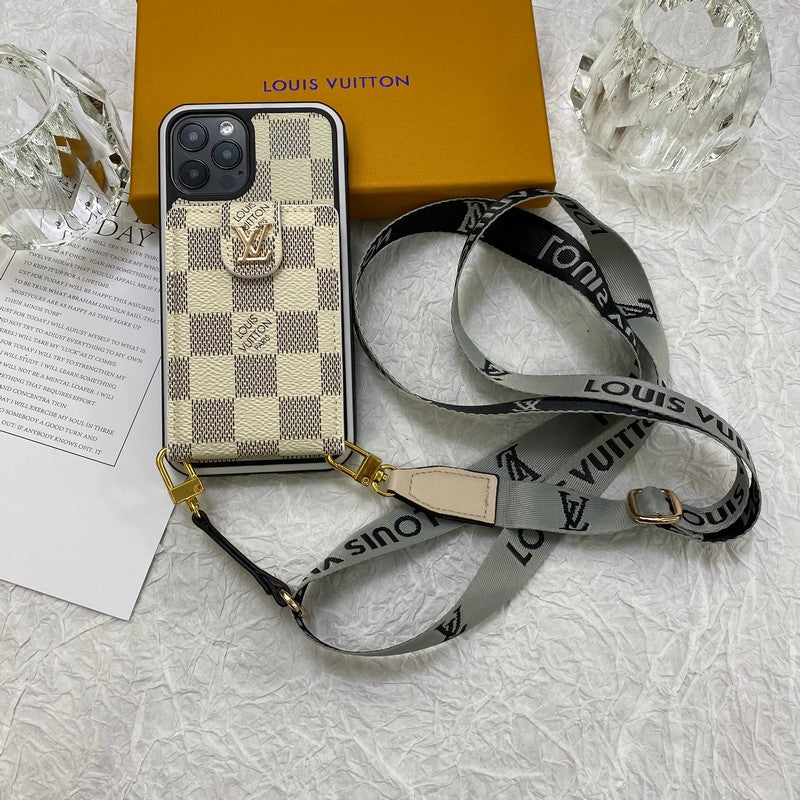 Étui iPhone à chaîne avec sac de luxe