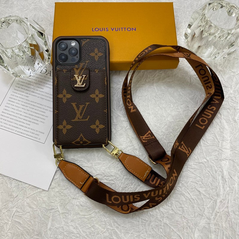 Étui iPhone à chaîne avec sac de luxe