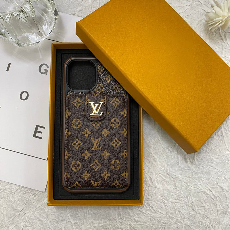 Luxury Card Bag iPhone Case