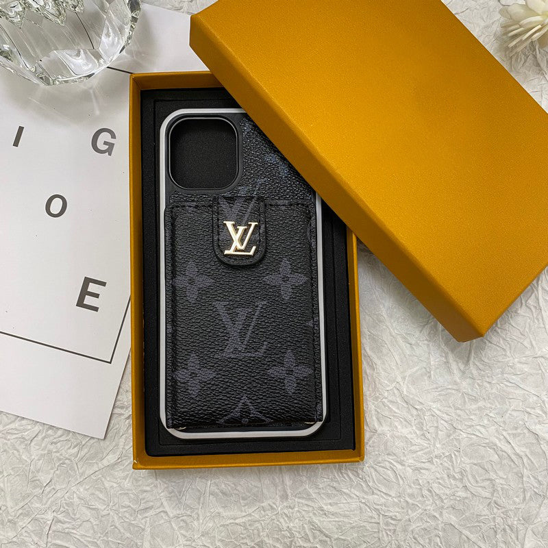Étui iPhone porte-cartes de luxe