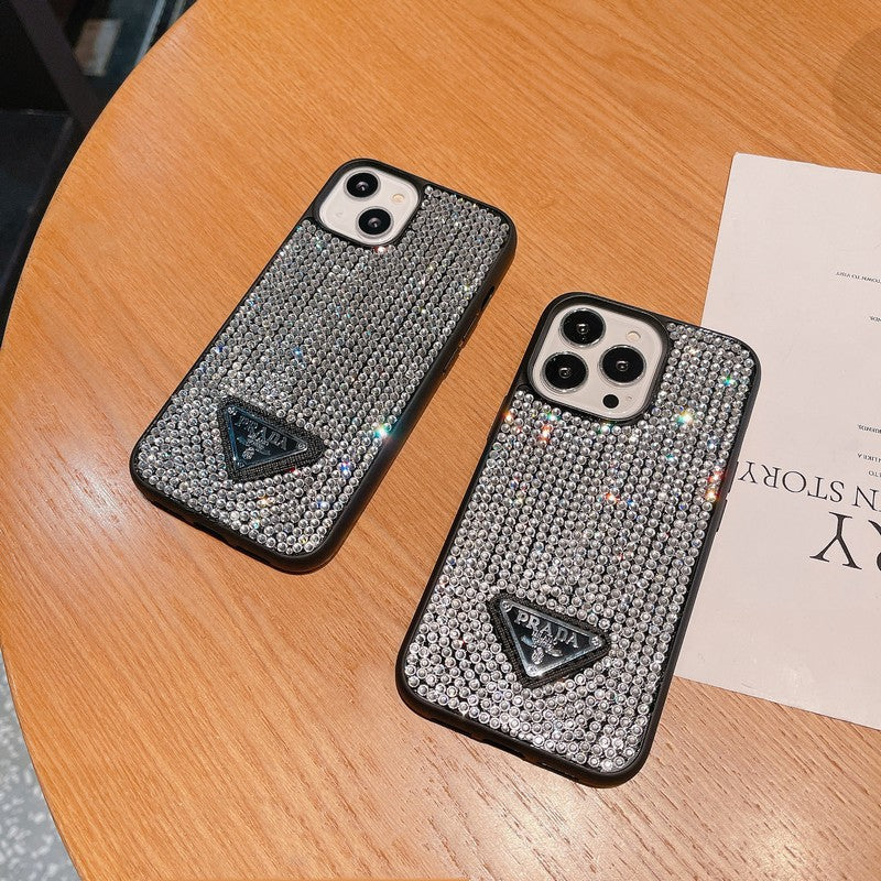 Luxury Diamond Crossbody Chain iPhone Case