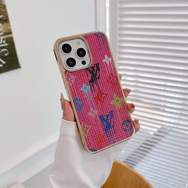 Étui iPhone de couleur de luxe