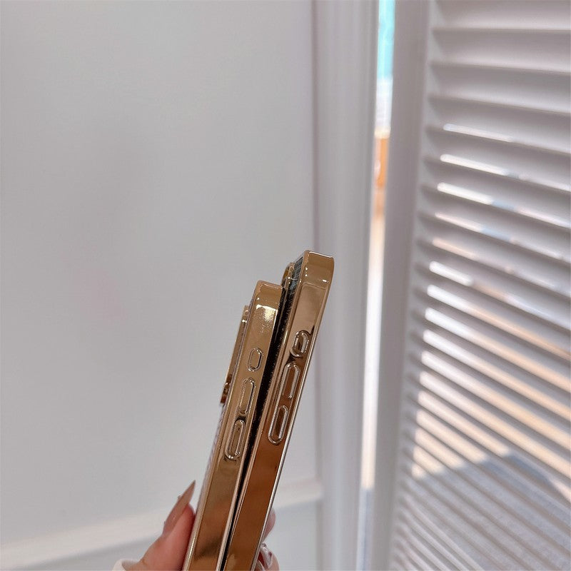 Étui iPhone de couleur de luxe