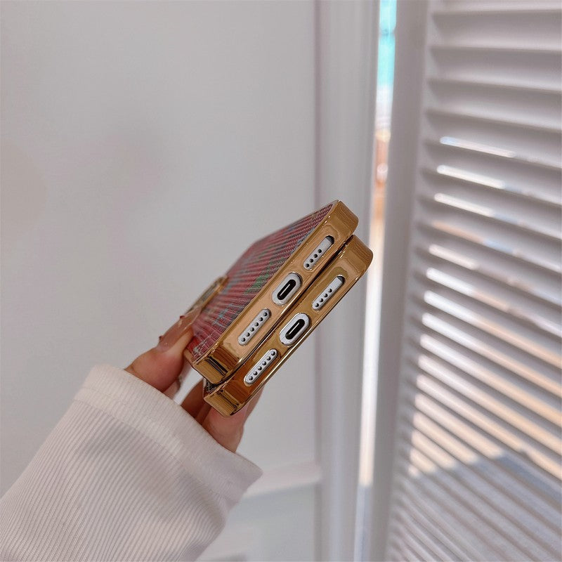 Étui iPhone de couleur de luxe