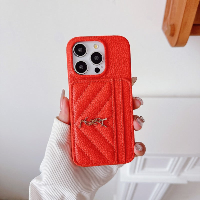 Heilige Kartenhülle Leder iPhone Hülle