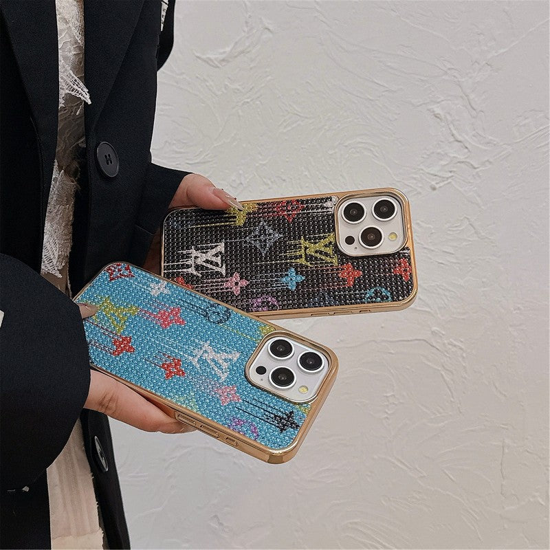 Étui iPhone de couleur de luxe