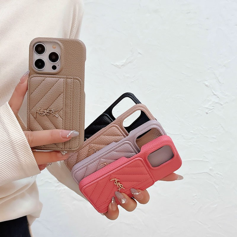 Heilige Kartenhülle Leder iPhone Hülle