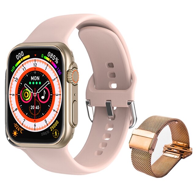 Nouvelle Ultra Watch Homme Montre Connectée Série 8 NFC Accès Porte Smartwatch Pour Téléphone Android Apple Bracelets De Montres