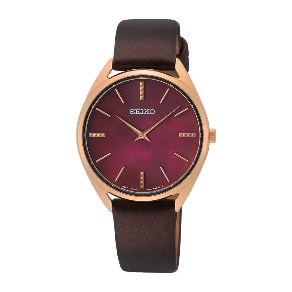 Seiko Classic Red Ladies Watch