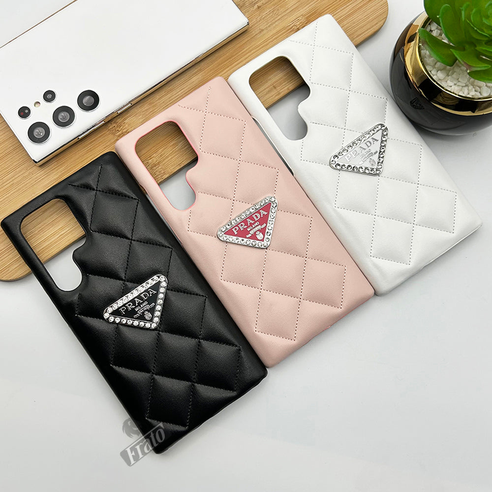 Luxusní značkové moderní kožené pouzdro pro Samsung Galaxy