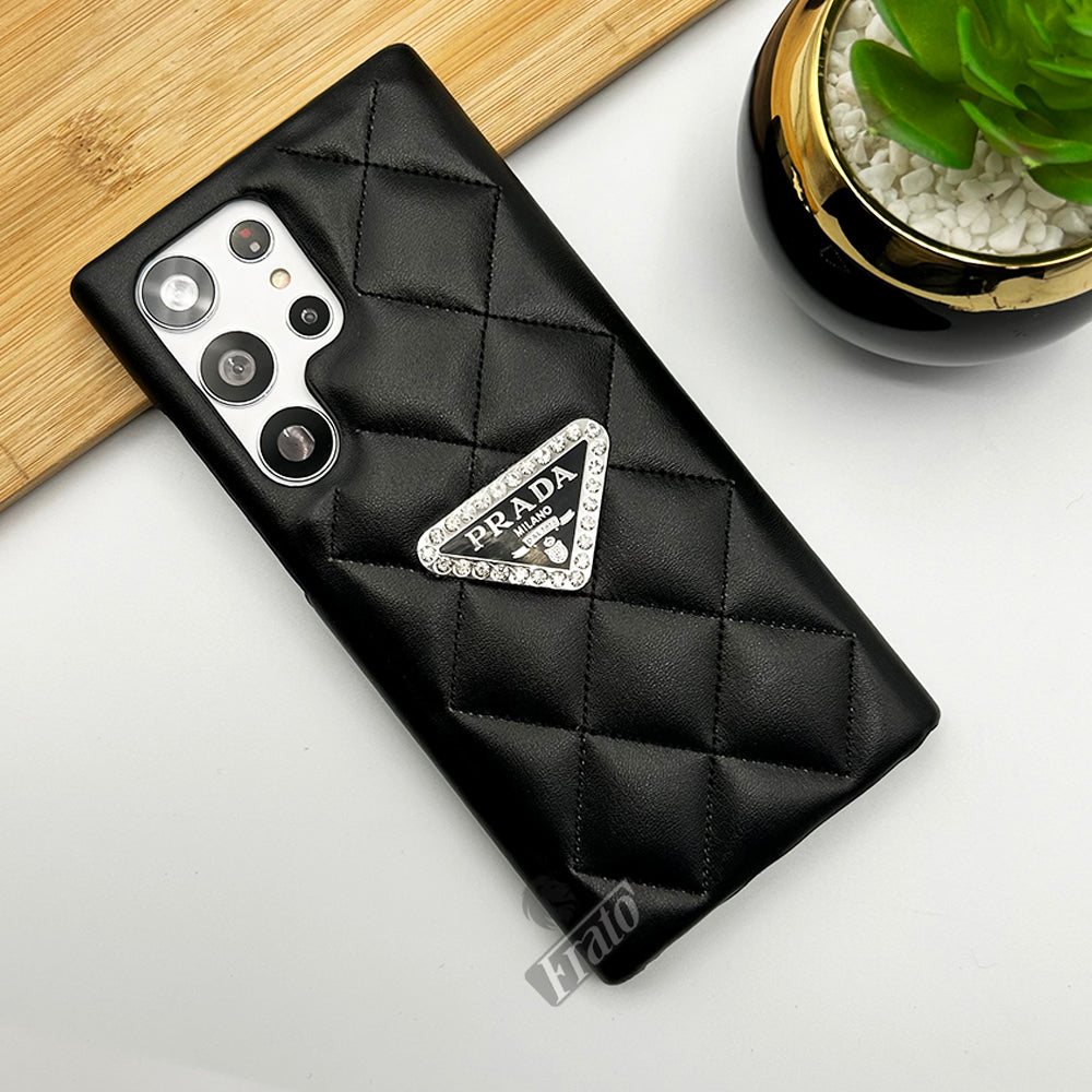 Luxusní značkové moderní kožené pouzdro pro Samsung Galaxy