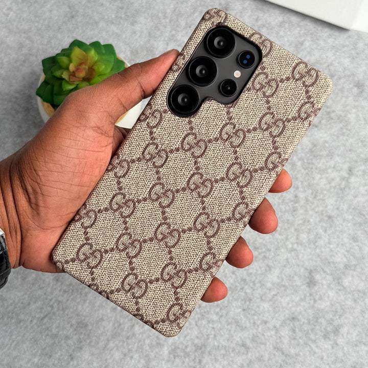 Luxusní prémiové PU kožené pouzdro s vzorem pro Samsung Galaxy