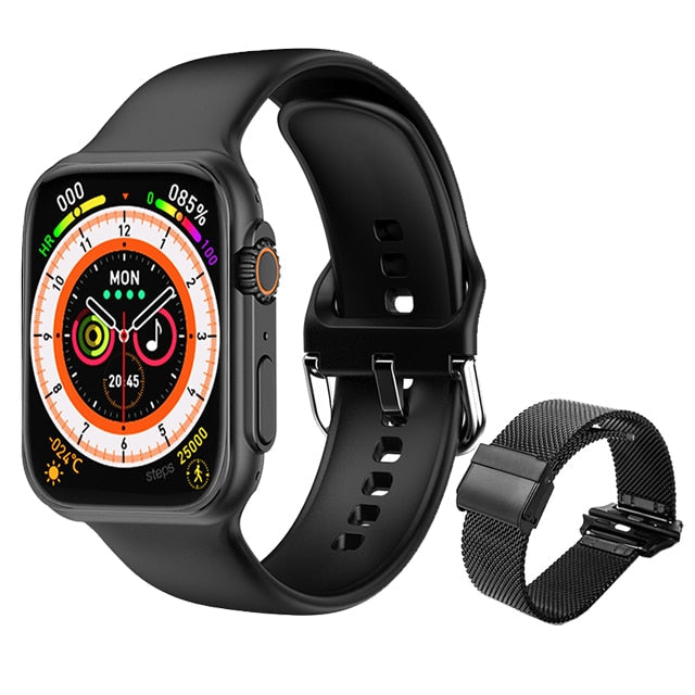 Nouvelle Ultra Watch Homme Montre Connectée Série 8 NFC Accès Porte Smartwatch Pour Téléphone Android Apple Bracelets De Montres