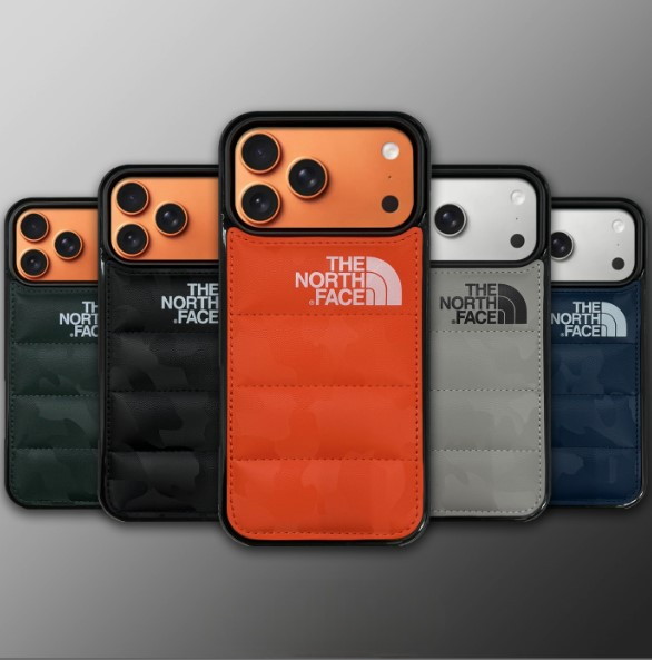 Coque de protection antichoc effet doudoune pour iPhone