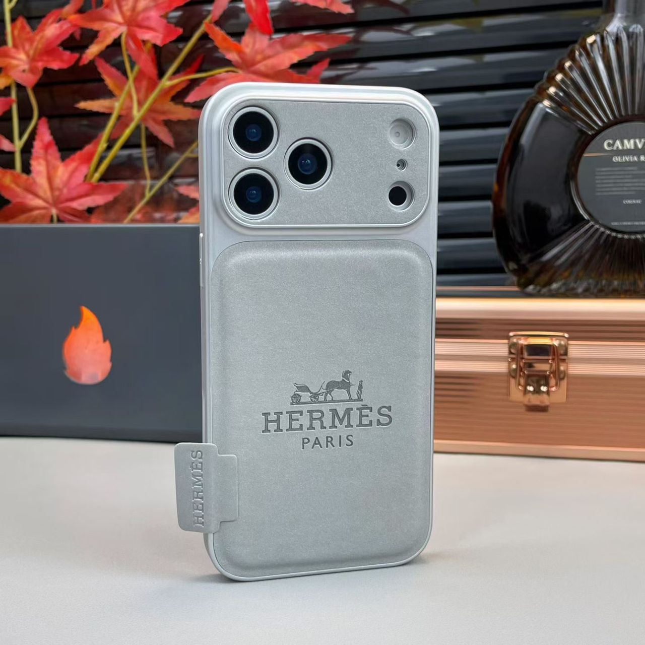 Étui iPhone en Cuir Premium Classices – Protection de Luxe