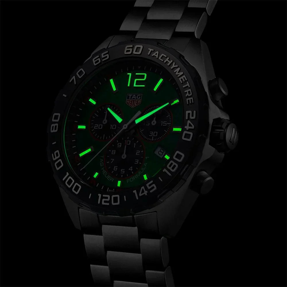 Tag Heuer Formula 1 Chronograph Men's Green Watch
