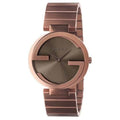 Gucci Uhr Interlocking G Damen 37mm Braun