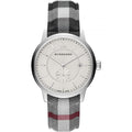 Pánské hodinky Burberry The Classic Horseferry 40mm stříbrné