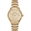 Pánské hodinky Burberry The Classic žluté zlato 40mm