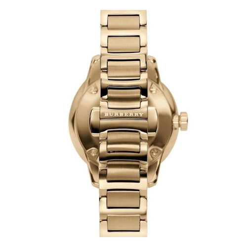Montre Burberry pour femme The Classic en or 32 mm