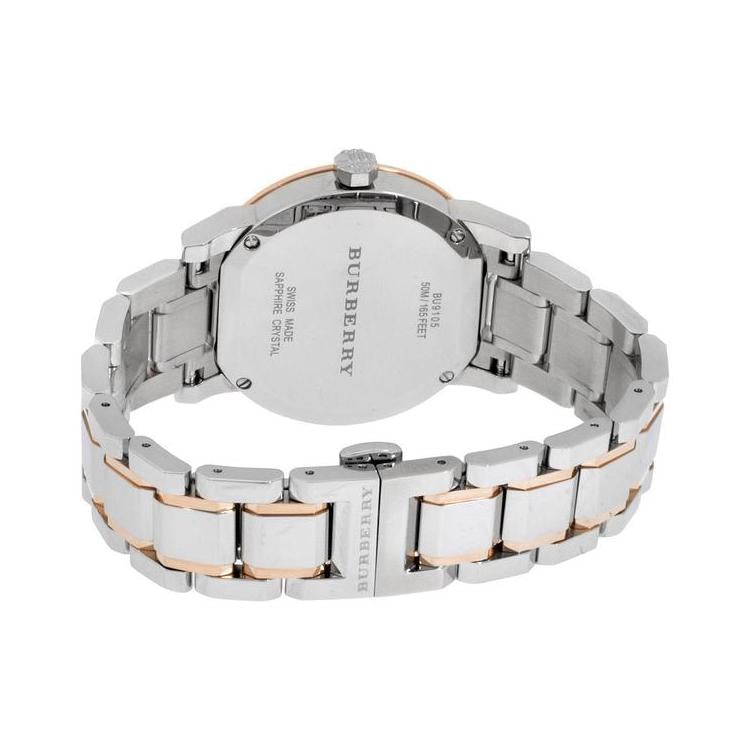Dámské hodinky Burberry dvoubarevné 34mm