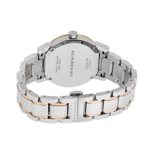 Montre Burberry Bicolore pour Femme 34 mm