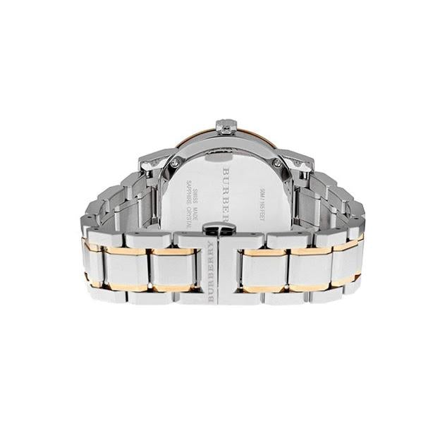 Burberry dámské diamantové dvoubarevné 34mm hodinky