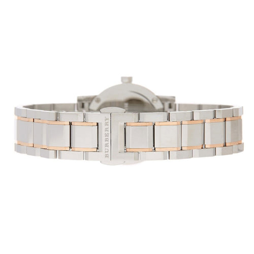 Montre Burberry Femme 2 tons or rose 26 mm