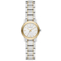 Dámské hodinky Burberry bílý ciferník dvoubarevné 26mm