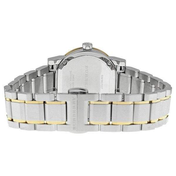 Dámské hodinky Burberry bílý ciferník dvoubarevné 26mm