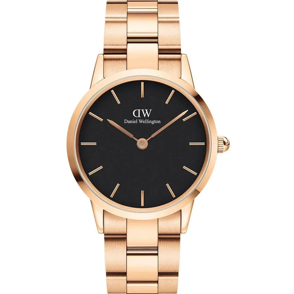 Dámské hodinky Daniel Wellington Iconic Link růžové zlato