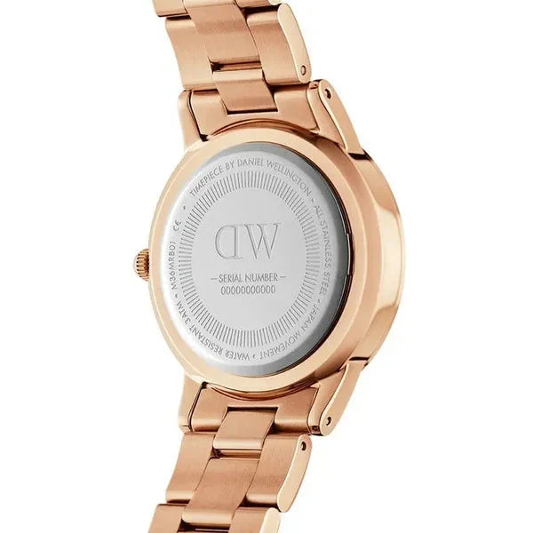 Dámské hodinky Daniel Wellington Iconic Link růžové zlato