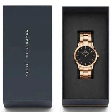 Dámské hodinky Daniel Wellington Iconic Link růžové zlato