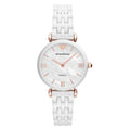 Dámské bílé hodinky Emporio Armani  
