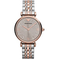Emporio Armani Ladies Two Tone Watch